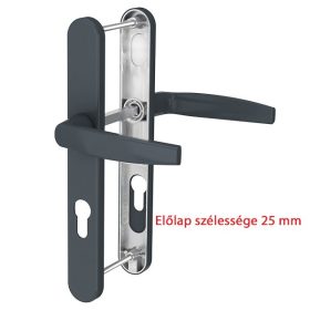Victory II ajtókilincs 25/92/3 Antracit keskeny