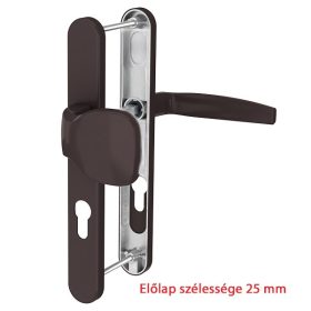 Victory II gombos ajtókilincs 25/92/3 Barna keskeny
