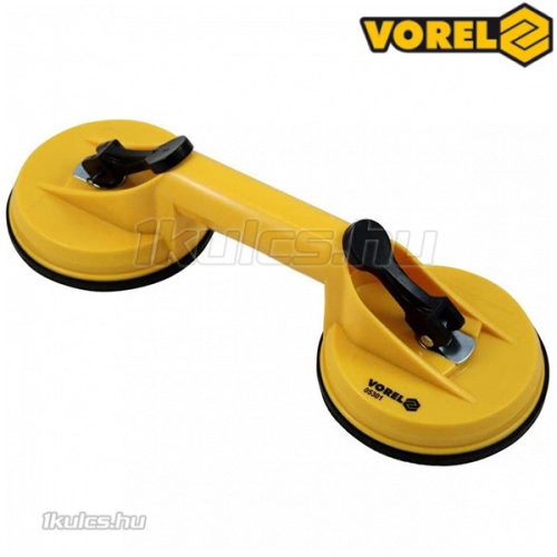 Vorel 05301 üvegtábla fogó 2 fejes 2x115 mm