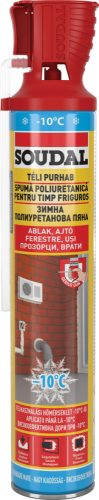 Soudal Kézi Purhab/Téli/750ml-Soudal / -10 C°-ig