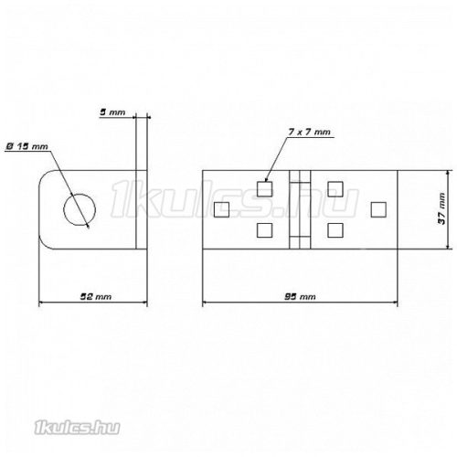 Abus lakatpánt 115/100