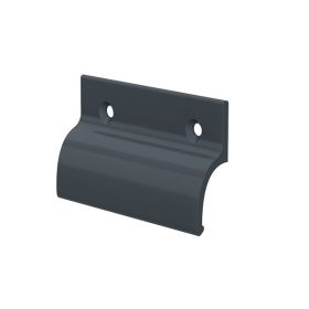 Erkélyajtó fogantyú alu antracit határoló nélkül