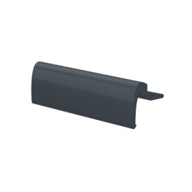 Erkélyajtó fogantyú keskeny alu antracit