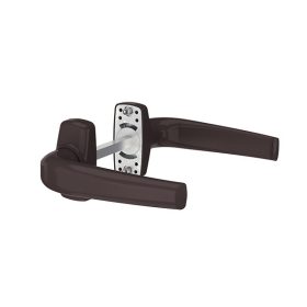 Merkury alu ajtókilincs kilincs-kilincses garnitúra barna