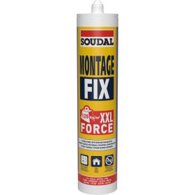   Soudal Montage Fix használatra kész, vízbázisú szerelőragasztó 280 ml