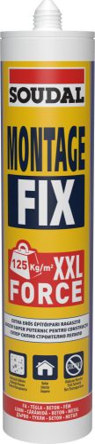 Soudal Montage Fix használatra kész, vízbázisú szerelőragasztó 280 ml