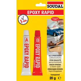 Soudal epoxy rapid ragasztó 20 g (2x10 g)
