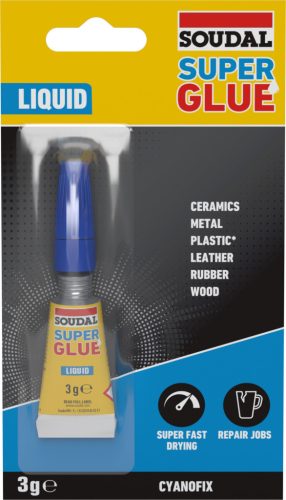 Soudal 84A Cyanofix pillanatragasztó 3 g
