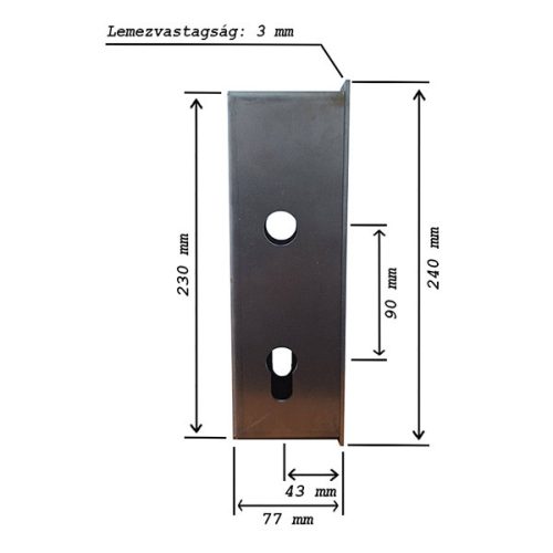 Vastok Euro Elzett 3420-4320, Anbo 420 Cilinderes zárhoz