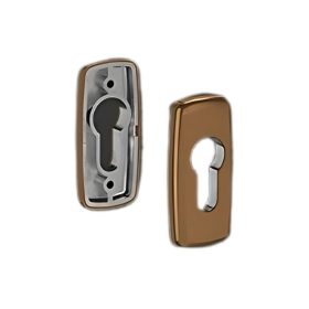 Merkury négyzet ajtórozetta gold