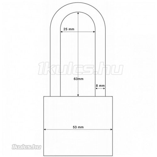 Abus 180IB/50 HB63 lakat