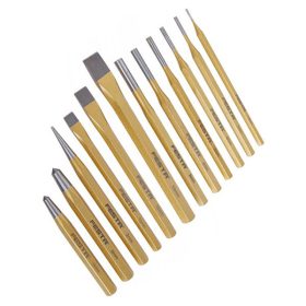   Festa 19487F véső-pontozó és csapszegkiütő - készlet 12 részes crv