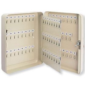 Kulcsszekrény 100 kulcsos bézs színű