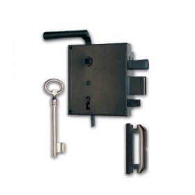 Euro Elzett 3425 kulcsos kertkapu zár bal