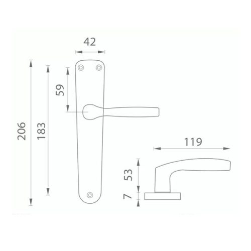 Cala Pajzsos Fekete 55 mm BB