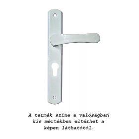 Larina kilincs Pajzsos Szögletes Fehér 55 mm WC