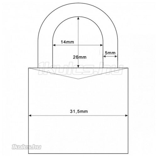 Abus 724/30 lakat antracit