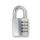 Abus 724/40 lakat (ezüst)