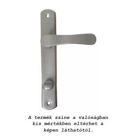 Larina kilincs Pajzsos Szögletes szürke 55 mm WC