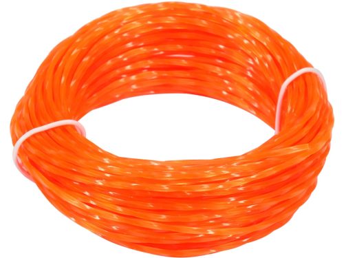 FLO 89479 Fűnyíró Damil Csavart Négyzet 2,0 mm X 15 M