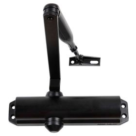 ASSA ABLOY DC120 Ajtócsukó, karral, fekete, EN2/3/4