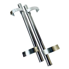   Ajtófogantyú Astex P2 500 mm állítható felfogatással króm  (kétoldali szerelékkel)