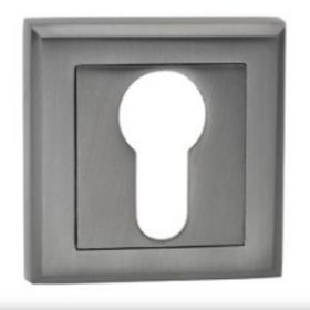 Bussare Classic négyzet rozetta Anthracite Cilinderes