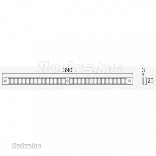 Aereco burk. DP0390 rovarrács fehér