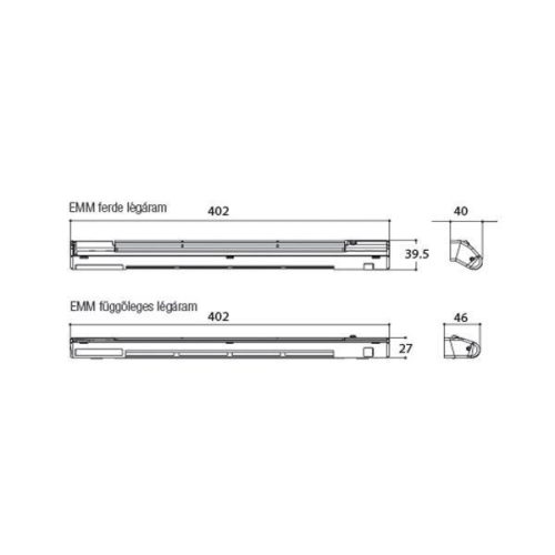 Aereco szellőző EMM 716 fehér