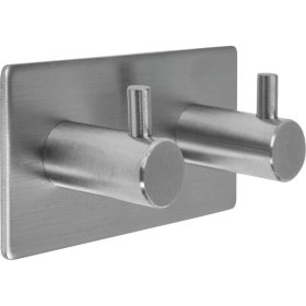 FALA69372 Fali akasztó öntapadós dupla Steely