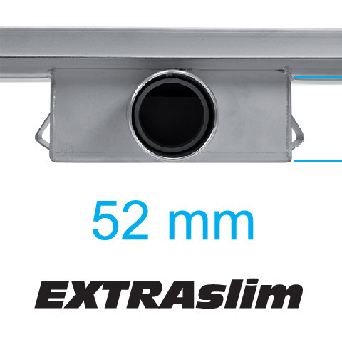 FALA75355 Fali zuhanylefolyó 800 mm Brick