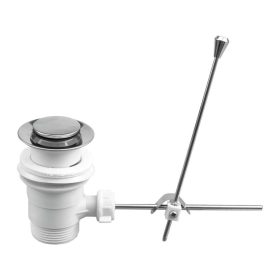 FALA75499 Mosdó lefolyó műanyag automata leeresztővel
