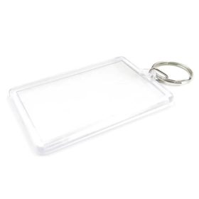 Fényképes kulcstartó szögletes 35x45