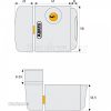 Abus FTS 3003 ablakzár Fehér