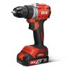 DCK KDJZ2060iEK Akkus ütvefúró-csavarozó 60 Nm 20 V (2 x 4,0 Ah akku + töltő)