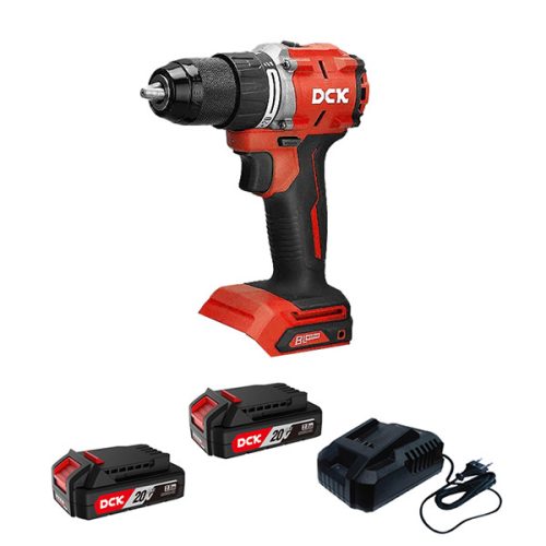 DCK KDJZ2060iEK Akkus ütvefúró-csavarozó 60 Nm 20 V (2 x 4,0 Ah akku + töltő)