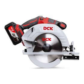   DCK KDMY02-185-SZ01 Akkus körfűrész 185 mm 20 V (2 x 4,0 Ah akku + töltő)