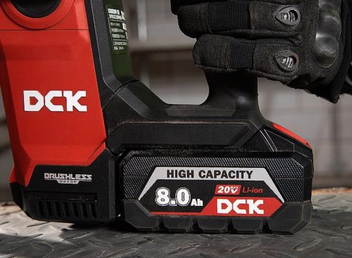 DCK KRH20V-26H2K Akkus kombikalapács 2,8 J SDS-Plus 20 V (2 x 6,0 Ah akku + töltő)