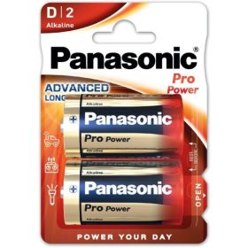   Panasonic LR20PPG-2BP 1,5V D/góliát tartós alkáli elem 2 db/csomag