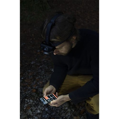 LEDLENSER MH11G-500996 Szürke tölthető fejlámpa Bluetooth 1000 lm 18650