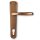 Hoppe Milano kilincs 90 Cilinderes F4