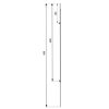 Euro-Elzett MultiModul Alsó Elem 2 gomba 16/800mm (A2M16/800) (EE-MM200)