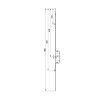 Euro-Elzett MultiModul Alsó elem 2 görgő + 1 kampo 16/800mm (A2R1H16/800) (EE-MM127)