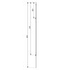 Euro-Elzett MultiModul Generikus Alsó elem 2 gomba 16/830mm (A2M16/830MC) (EE-MM500)