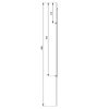 Euro-Elzett MultiModul Generikus Alsó elem 2 gomba 16/880mm (A2M16/880RO) (EE-MM402)