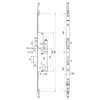 Euro-Elzett MultiModul Soft Basic Felfelé záró Főzár 25/92 Kilincsemeléses (MMB 25/92/16/8/400) (EE-MM005)