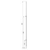 Euro-Elzett MultiModul Generikus Felső elem 2 gomba 16/880mm (F2M16/880RO) (EE-MM403)