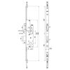 Euro-Elzett MultiModul Soft Standard Lefelé záró Főzár 45/92 Kilincsemeléses (MMS 45/92/16/8/400) (EE-MM003)