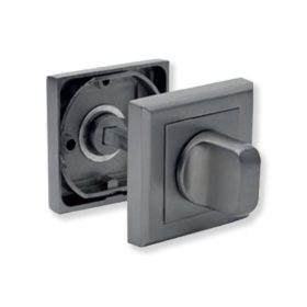 Bussare Classic négyzet rozetta Anthracite WC