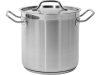 YATO YG-00002 GASTRO Fazék fedővel 6,3 liter 200 x 200 mm inox